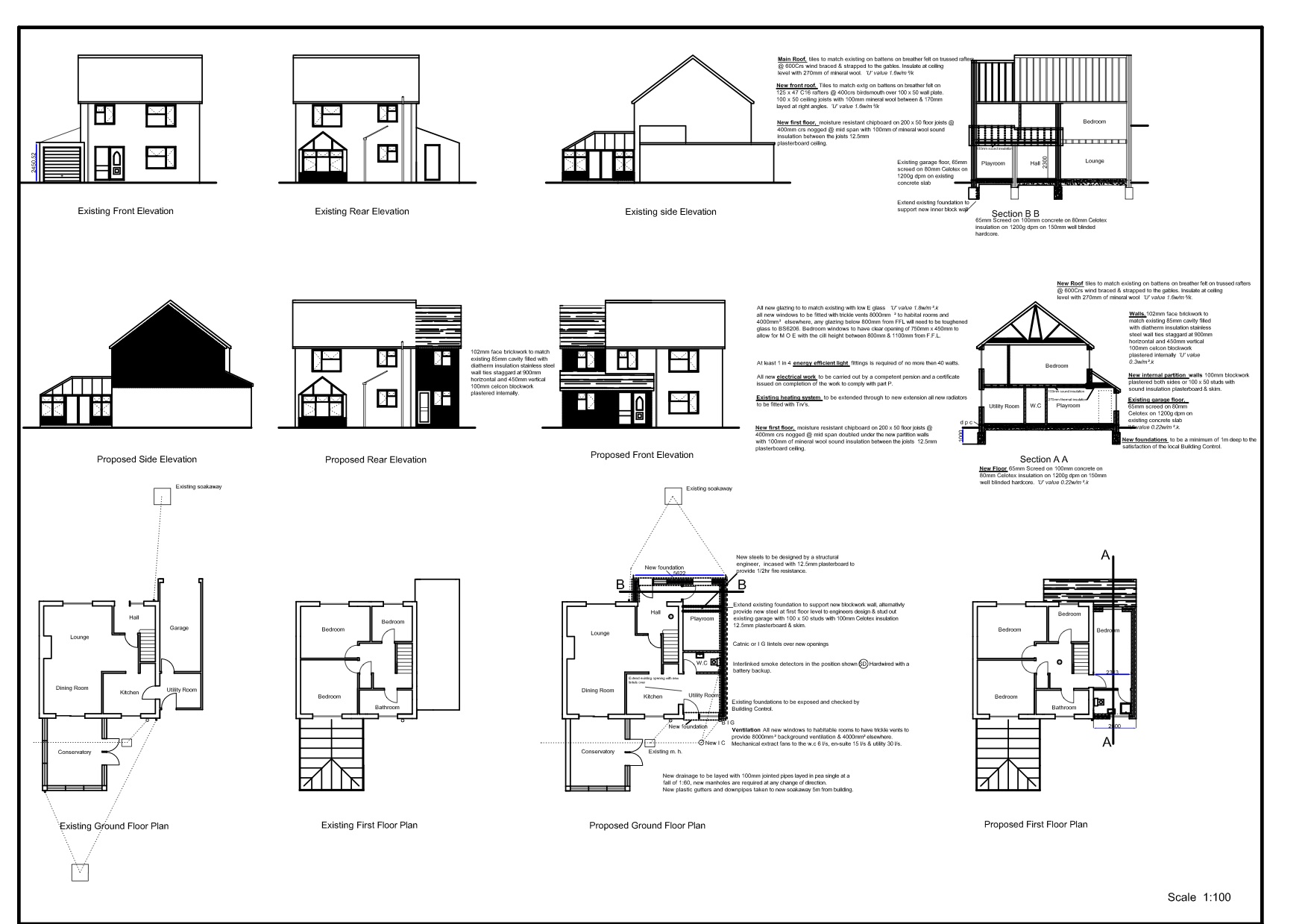 AH Building Design Sample Plans